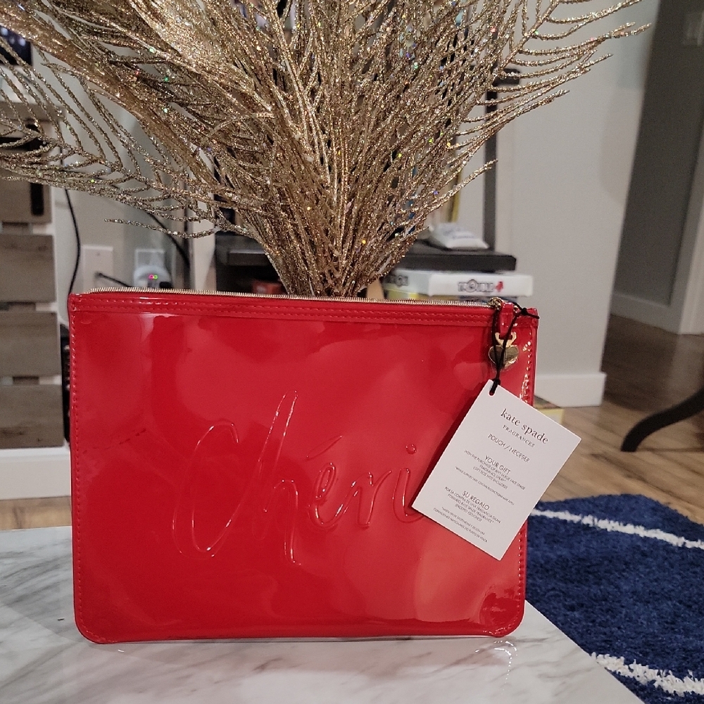 Kate Spade Cherry Red Wristlet